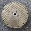 Electroplated triangle saw blade